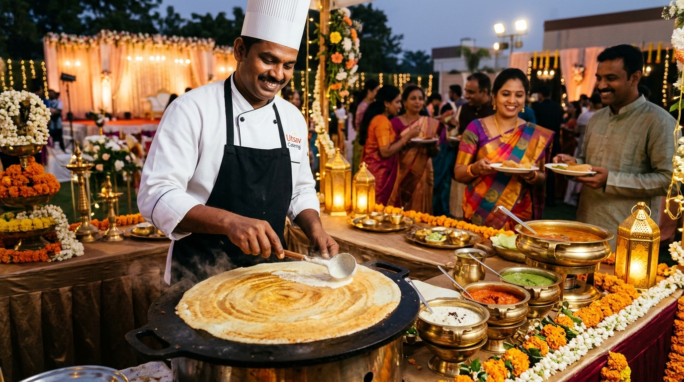 Live Catering Dosa Counter